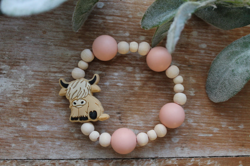 Blonde Highland -- Bovine Bestie Bracelet