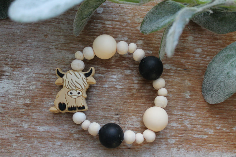 Blonde Highland -- Bovine Bestie Bracelet