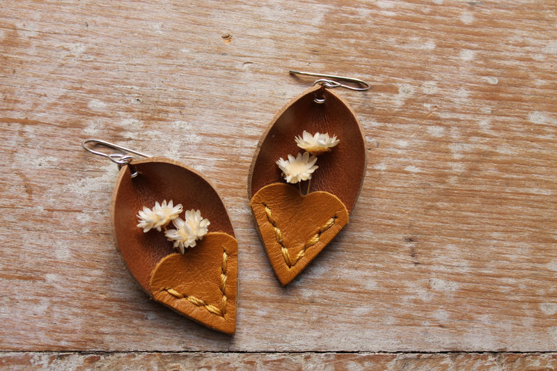 Mini Vase Earrings (2 inches)